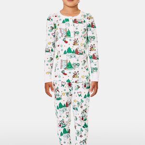 Roller Rabbit Kids Snow Village Pajamas Size 6GREEN / 6